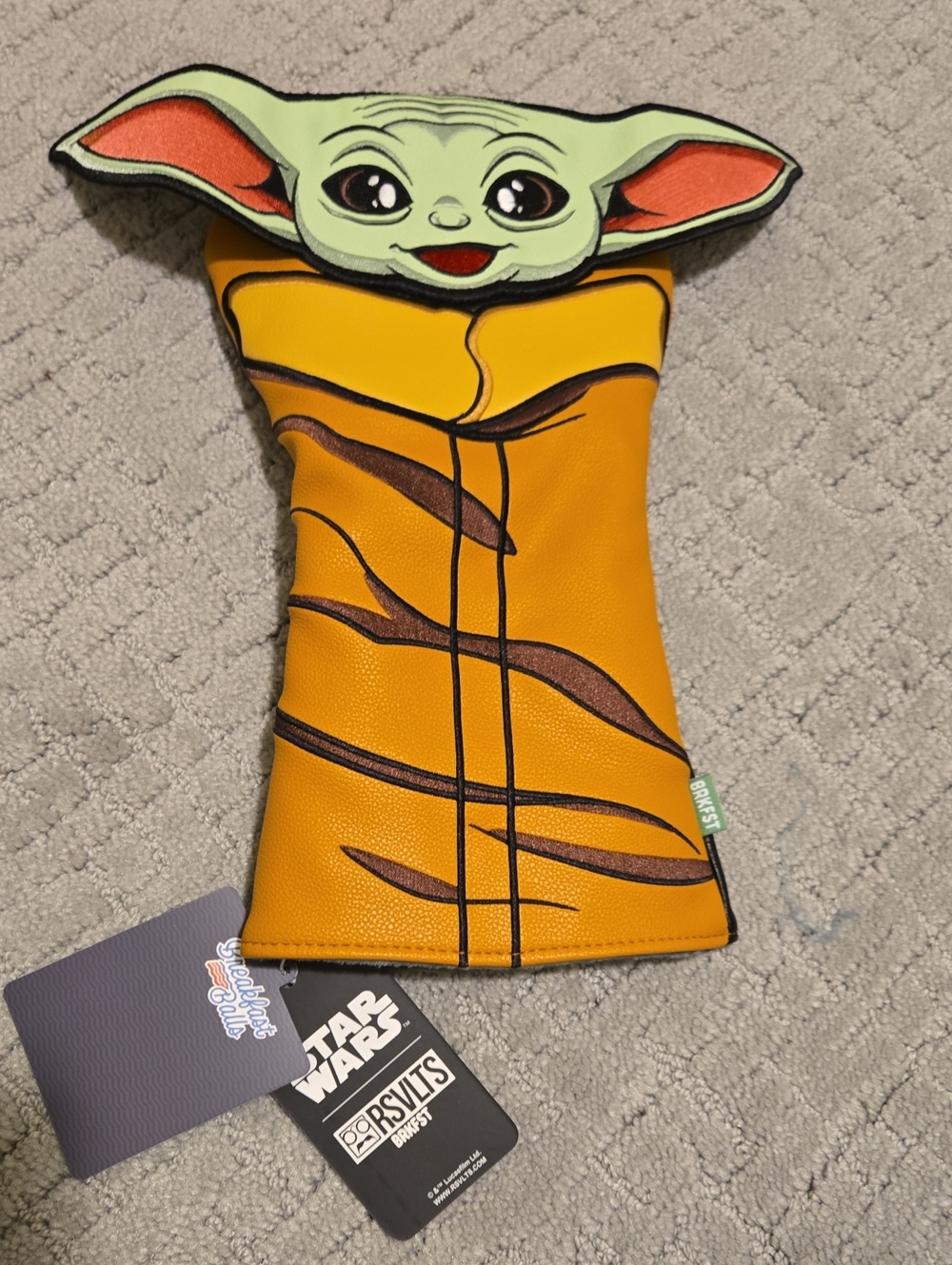 Breakfast Balls X Star Wars "Grogu" Driver Headcover NWT